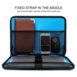 Hard protective shell - case - waterproof - shockproof - for 10" / 13" / 14" / 15.6" / 17" laptop