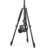 Professional high tripod - monopod - stand - fast flip lock - CNC 36mm ball head - for DSLR camera - 201cm
