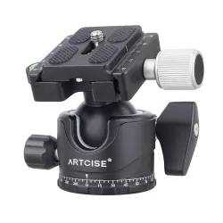 EB36 - tripod ball head - low profile - quick release plate - 15kg