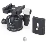 EB36 - tripod ball head - low profile - quick release plate - 15kg