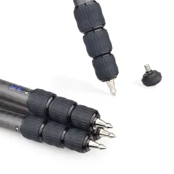 AS80C - carbon fiber tripod - professional camera holder / adapter