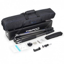 AS80C - carbon fiber tripod - professional camera holder / adapter