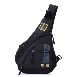 Mini sac poitrine / épaule - sac à dos - nylon imperméable - unisexe