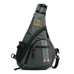 Mini sac poitrine / épaule - sac à dos - nylon imperméable - unisexe