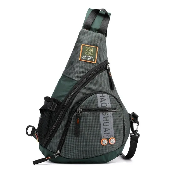 Mini sac poitrine / épaule - sac à dos - nylon imperméable - unisexe