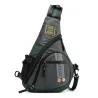 Mini sac poitrine / épaule - sac à dos - nylon imperméable - unisexe
