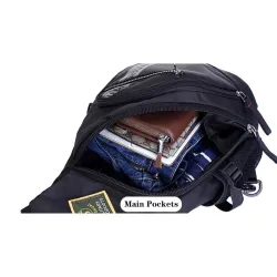 Mini sac poitrine / épaule - sac à dos - nylon imperméable - unisexe