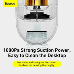 Baseus - mini car vacuum cleaner - wireless - handheld