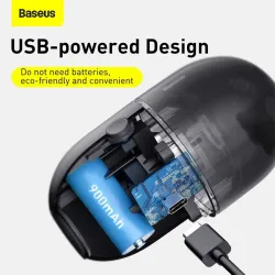 Baseus - mini car vacuum cleaner - wireless - handheld