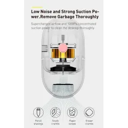 Baseus - mini car vacuum cleaner - wireless - handheld