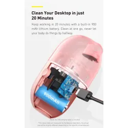Baseus - mini car vacuum cleaner - wireless - handheld