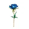 Elegant brooch - enamel rose
