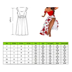 Sexy women's set - long skirt / off shoulder top - floral print
