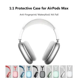 Transparent protective cover - for AirPods Max headphones - waterproof