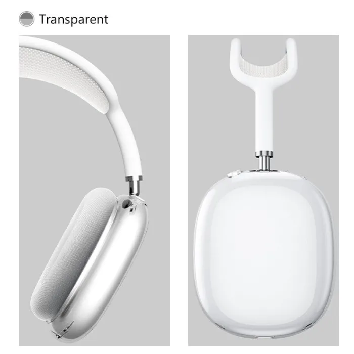 Transparent protective cover - for AirPods Max headphones - waterproof