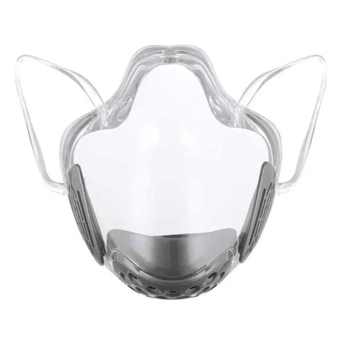 Transparent protective face mask - plastic shield - with filterMouth masks