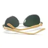 Bamboo & metal - handmade sunglasses - unisexSunglasses