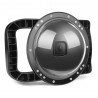 Diving dome port - dual-handheld - waterproof lens cover - for GoPro Hero 8 Black - 6 inch