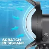 Diving dome port - waterproof filter case - switchable - for GoPro Hero 7 6 5 Black