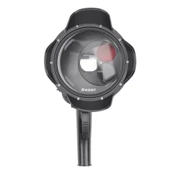Diving dome port - waterproof filter case - switchable - for GoPro Hero 7 6 5 Black