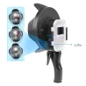 Diving dome port - waterproof filter case - switchable - for GoPro Hero 7 6 5 Black
