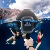Diving dome port - waterproof filter case - switchable - for GoPro Hero 7 6 5 Black