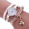 Fashionable multi-layer bracelet with a watch / crystalsBracelets