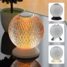Italian night lamp - round crystal ball - USB - touch sensor