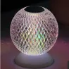 Italian night lamp - round crystal ball - USB - touch sensor