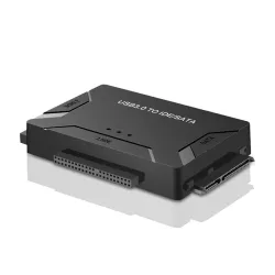 USB 3.0 vers SATA IDE ATA - Adaptateur de données 3 en 1 pour PC portable 2,5"-3,5" HDD
