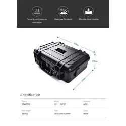 Housse de protection rigide - valise - étanche - pour Mavic Mini 2