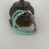Elastic strap with pearls / crystals - bracelet - for Xiaomi Mi Band 3 / 4 / 5 / 6