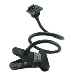 Clamp clip mount - selfie stick - adjustable - flexible extension - for GoPro Hero 9/8/7/6/5/4/2/ DJI OSMO Xiaomi YiMounts