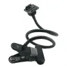 Clamp clip mount - selfie stick - adjustable - flexible extension - for GoPro Hero 9/8/7/6/5/4/2/Session DJI OSMO Action Xiaomi
