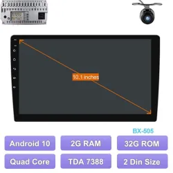 Car radio - Mirror Link - 1 / 2 Din - DSP - Android 10 - DVD - GPS - WiFi - Bluetooth - HDMI - OBD DAB SWCRadio