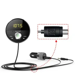 FM modulator - transmitter - Bluetooth - car MP3 player - 3.5mm jack - AUX - handsfreeAudio