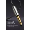 Baseus BA01 - USB cable - wireless adapter - Bluetooth - 3.5 AUX jack - hands free - microphone