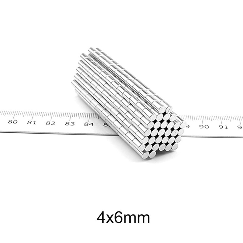 N35 - neodymium magnet - strong round disc - 4mm * 6mmN35