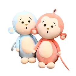 Singe mignon - peluche - oreiller