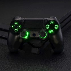 Multi-colors luminated D-pad - thumbsticks - DTF buttons - LED - kit for PS4 Controller