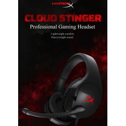 Kingston HyperX Cloud Stinger - casque - steelseries - casque de jeu avec microphone