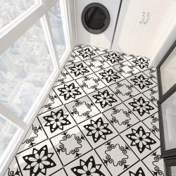 Modern self adhesive tiles - floor stickers - 30 * 30cm - 4 pieces