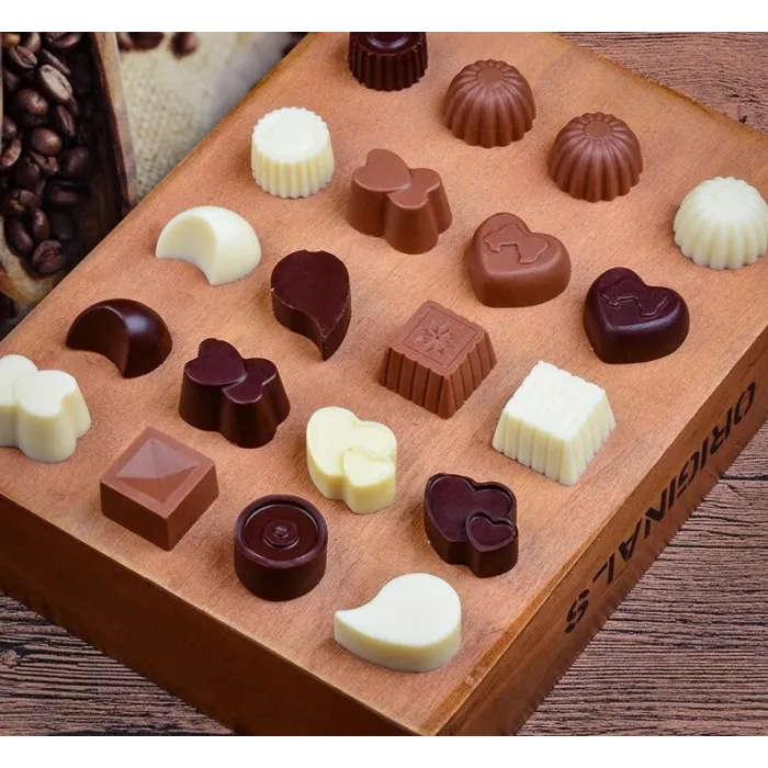 Silicone mold - for chocolate / jelly - non-stick