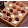 Silicone mold - for chocolate / jelly - non-stick