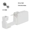 Ear / body piercing - gun / crystal stud - sterile - disposable