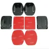Stickers adhésifs plats / courbés - pour GoPro - 8 pièces