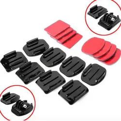 Flat / curved adhesive mount stickers - for GoPro - 8 piecesAccessories