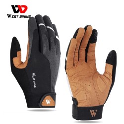 Sport gloves - touch screen function - reflective - half / full fingers design - unisex
