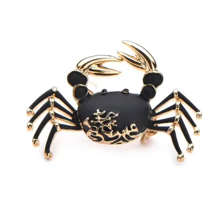 Broche élégante - en forme de crabe