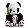 Mother panda with a baby panda - plush toy - 25 cmCuddly toys